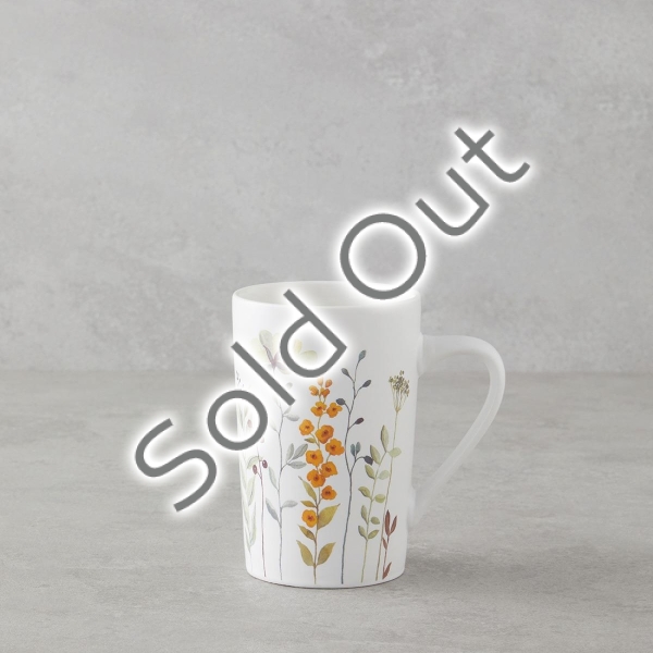 Gardenia Dream New Bone China Mug 380 ml Colorful