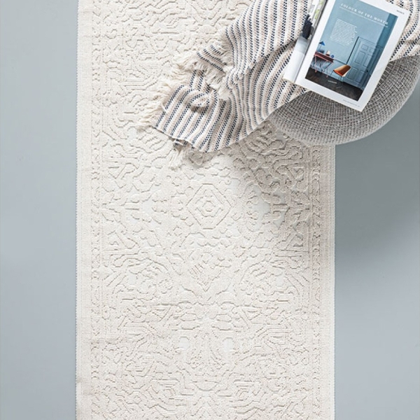 Seana Cottony Rug 80x150 cm White