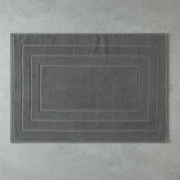 Reggie Cotton Foot Towel 50x70 cm Light Gray