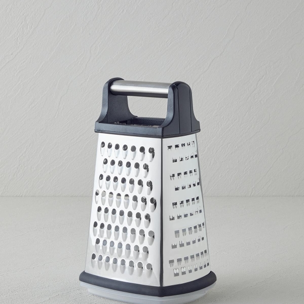 Hecha Stainless Steel Grater 24.5 cm Black