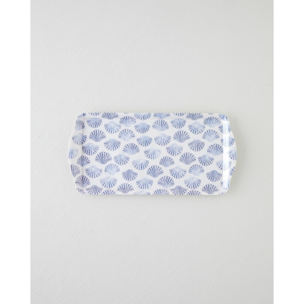 Seabreeze Melamine Tray 37x18 cm Blue - Green