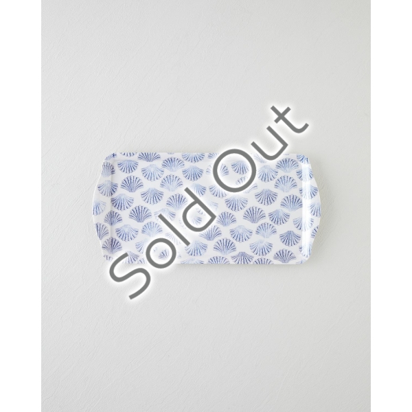 Seabreeze Melamine Tray 37x18 cm Blue - Green