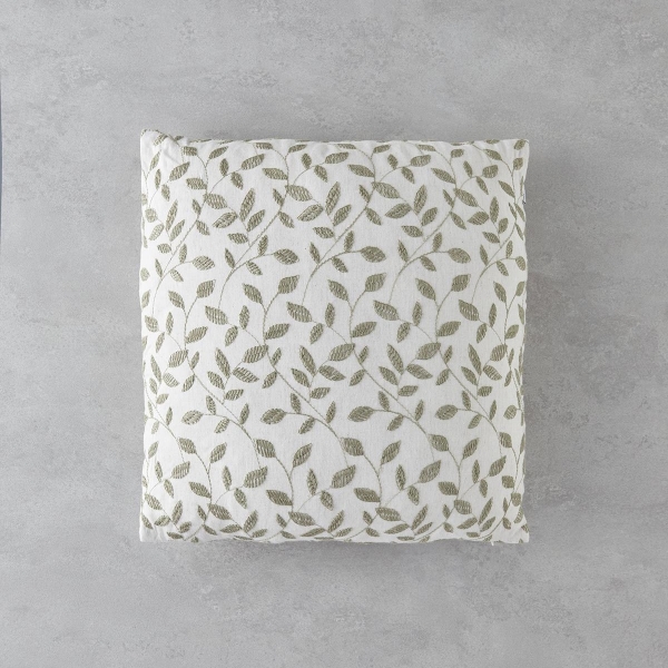 Shine Line Cushion Cover 42x42 cm Green
