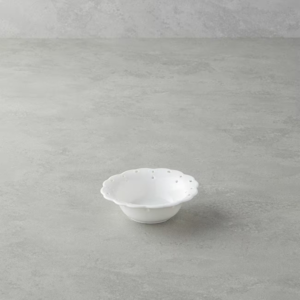 Elodie Porcelain Bowl 13 cm White