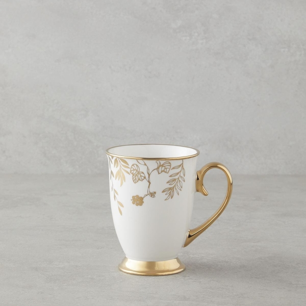 Royal Fall New Bone China Mug 290 ml Gold