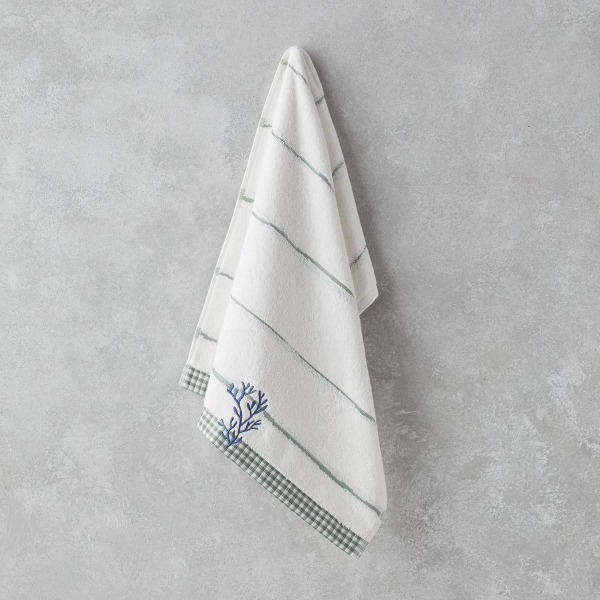 Rama Cotton Face Towel 50x80 cm Ecru
