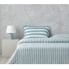 	Calm Horizon Yarn Dyed Double Duvet Cover Set 200x200 cm Green	