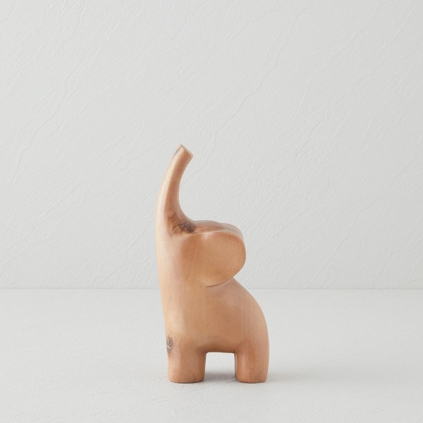 Elephant Trinket 9x6x18.5 cm Brown