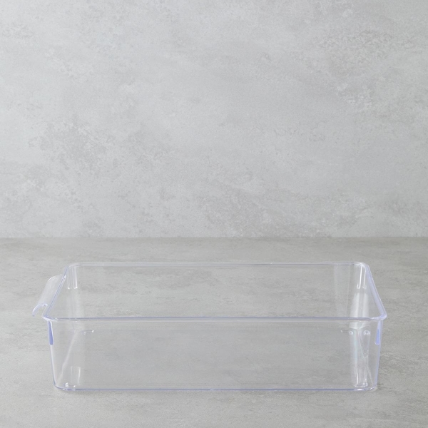 Nice Plastic Kitchen Organizer 20x32.5x7.5 cm Transparent