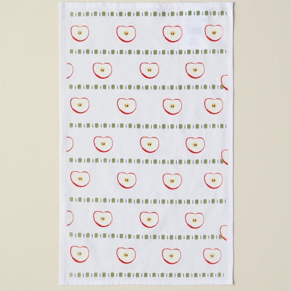 Malic Cotton Drying Towel 30x50 cm Green – Red