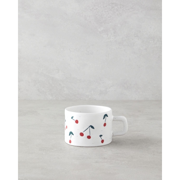 Cherry Garden Stoneware Mug 320 ml Red