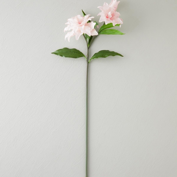 Lily Single Branch Artificial Flower 70 cm Pink
