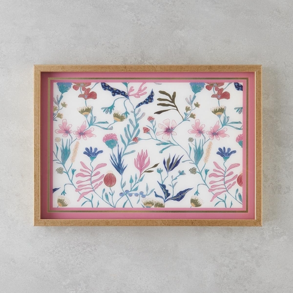 Alan Decorative Tray 30x42 cm Multicolor