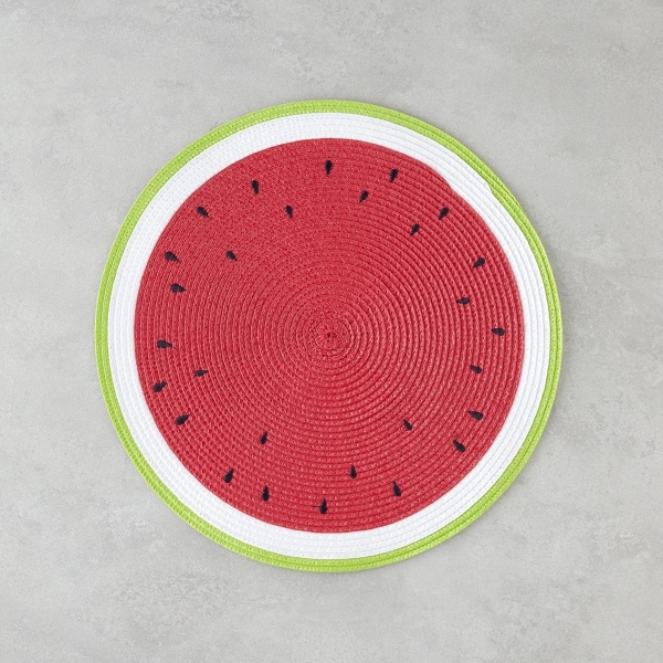 Summer Watermelon PP 2-Piece Placemat 38 cm Red