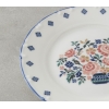 4 Pcs Set Of Pixel Porcelain Cake Plate Colored