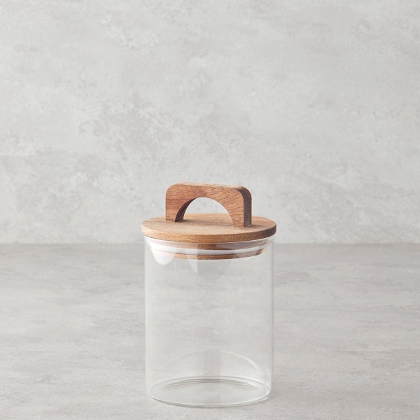Miria Borosilicate Jar 800 ml Brown
