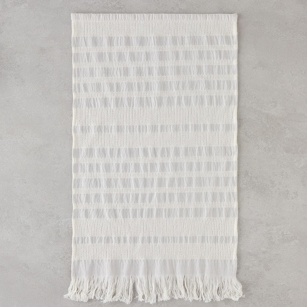 Lunaria Cotton Polyester Drying Towel 30x50 cm Gray