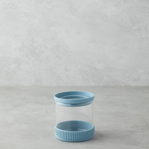 Merry Glass Jar 500 ml Blue