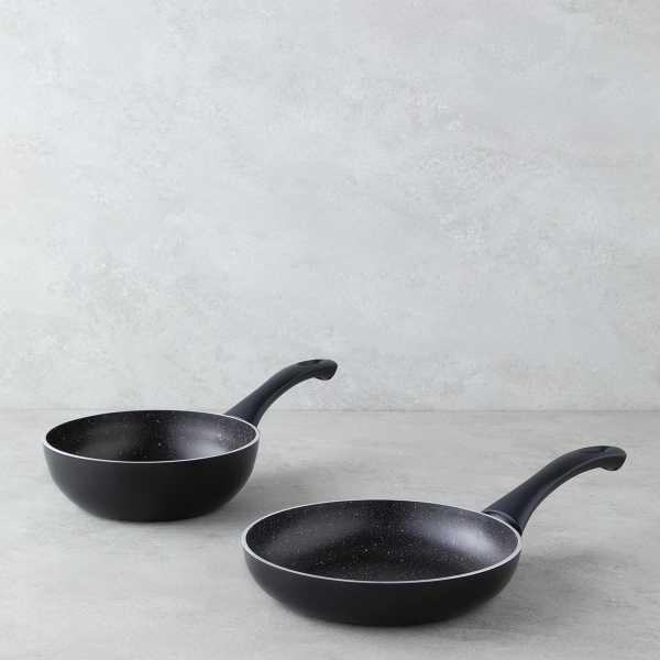 Pretty Premium Pan Set 18-20 cm Black